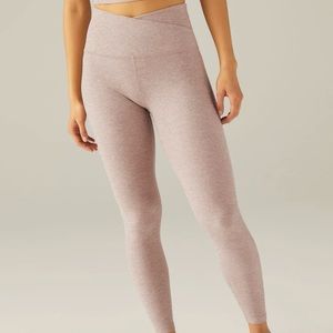 Beyond Yoga Spacedye At Your Leisure High Waisted Midi Legging color Chai